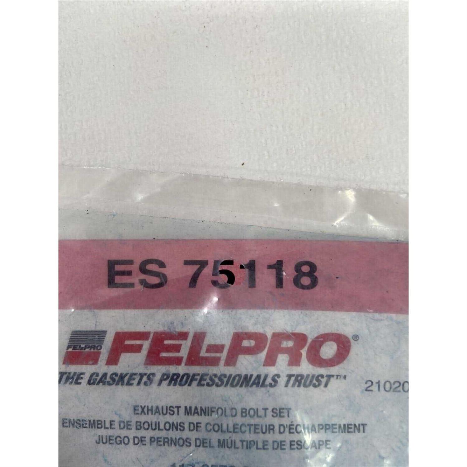 Fel-Pro Exhaust Manifold Hardware Kit ES75118 - Image 3