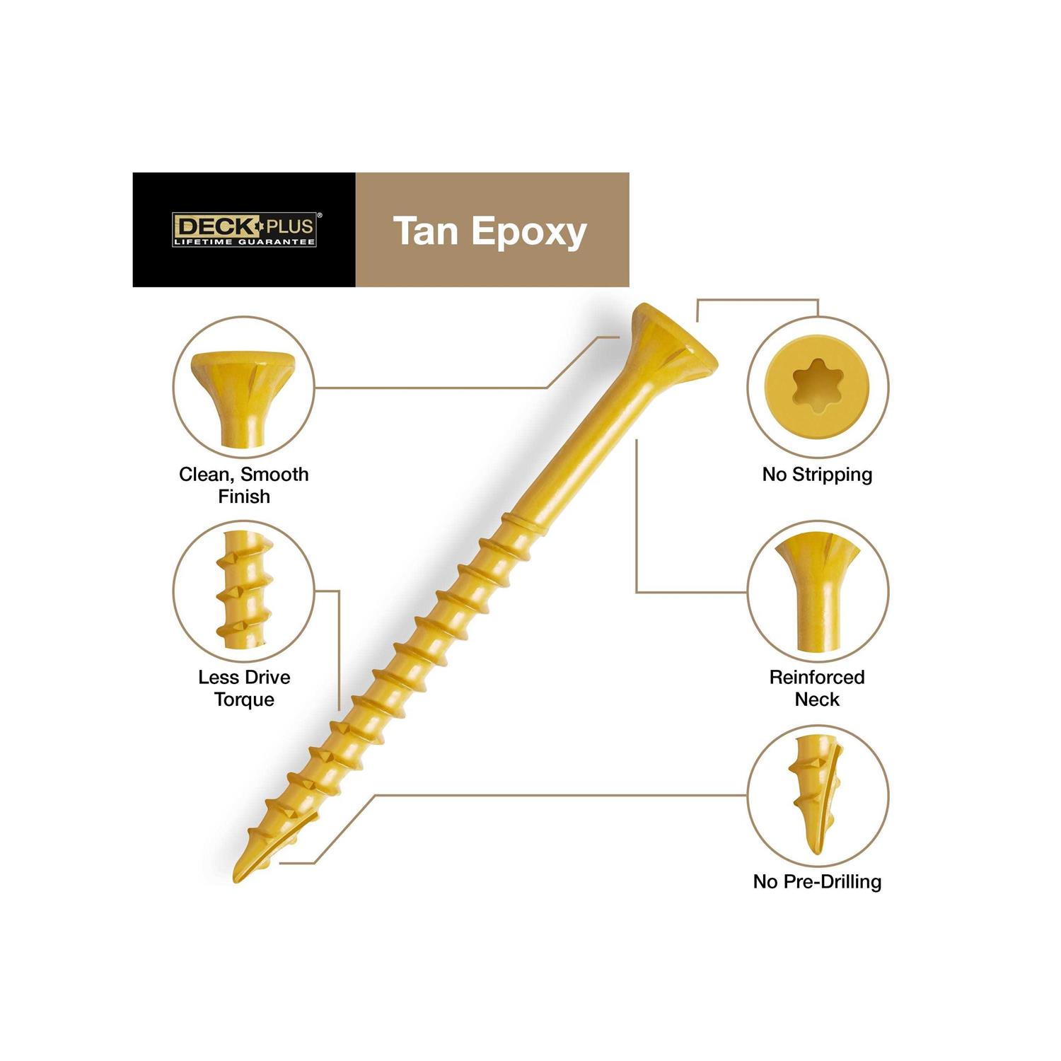 Deck Plus Ceramic Deck Screws 49326 - Image 3