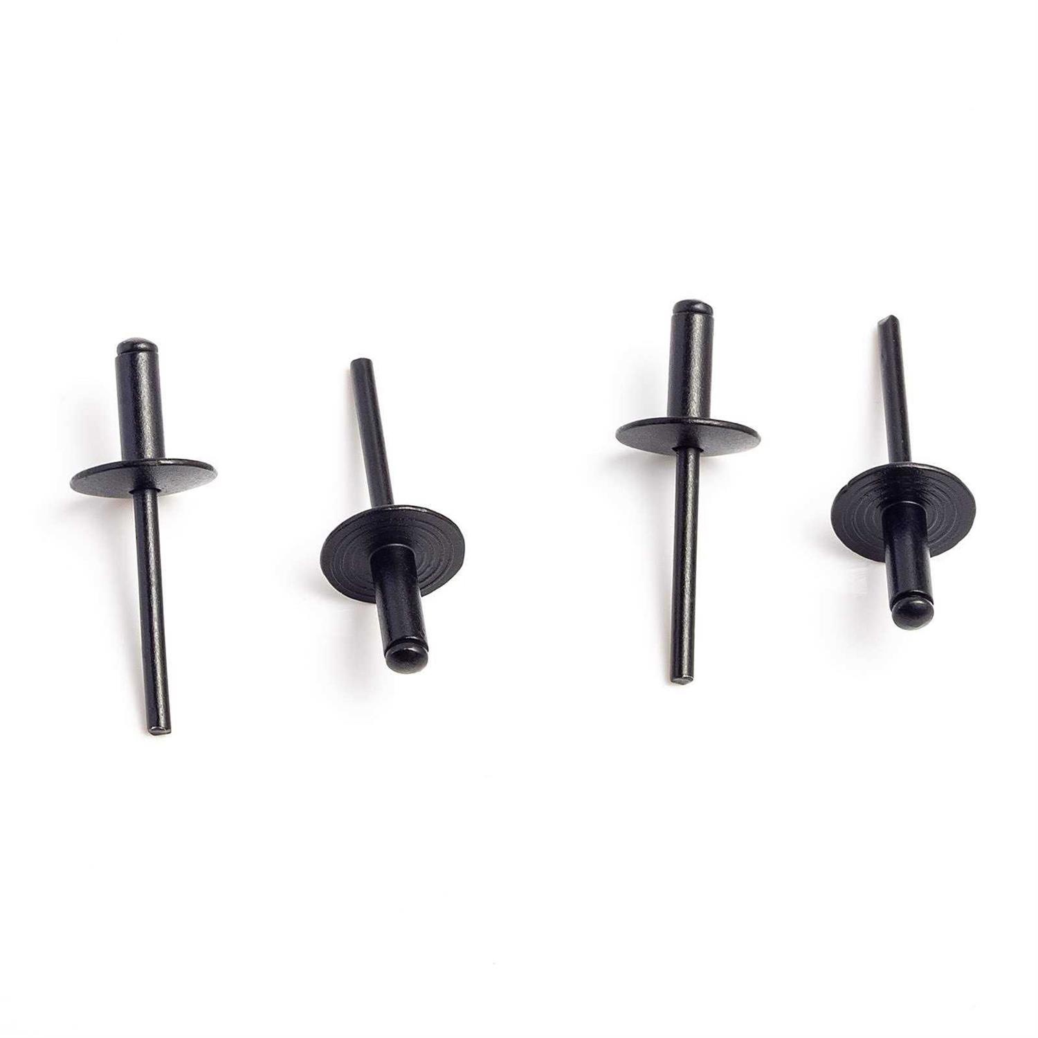 100pcs All Black Large Flange Blind Rivets Aluminum Flange Diameter 3/8 - Image 3