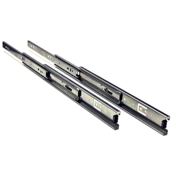 14 in. Side Mount Full Extension Ball Bearing Drawer Slide with Installation Screws 1-Pair - Image 4