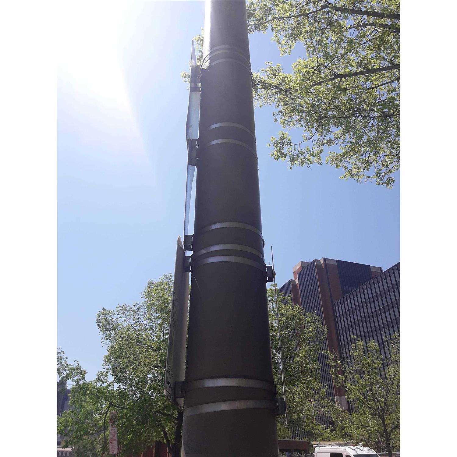 Fechometal USA 304 Stainless Steel Single Bolt 3/4 Flared Leg Bracket - Image 3