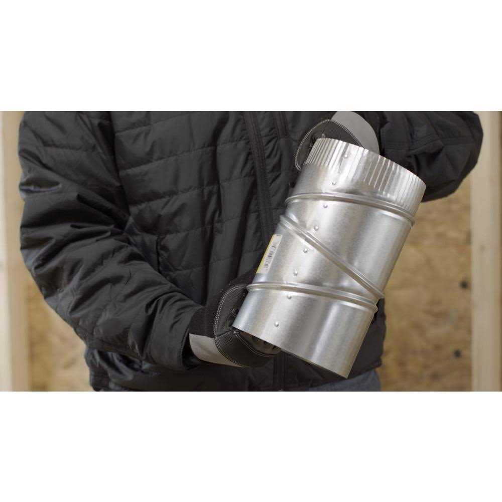 Master Flow 8 in. 90-Degree Round Adjustable Elbow - Image 5