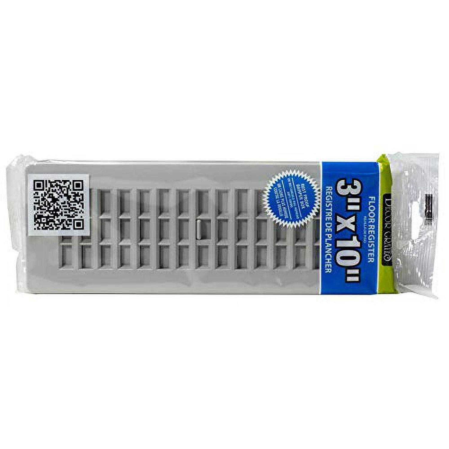 Decor Grates 4-Inch Plastic Floor Register - Image 3