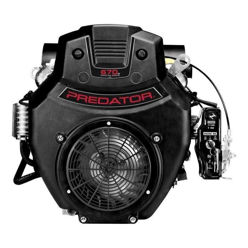 Predator 22 HP V-Twin Horizontal Shaft Gas Engine - Image 4