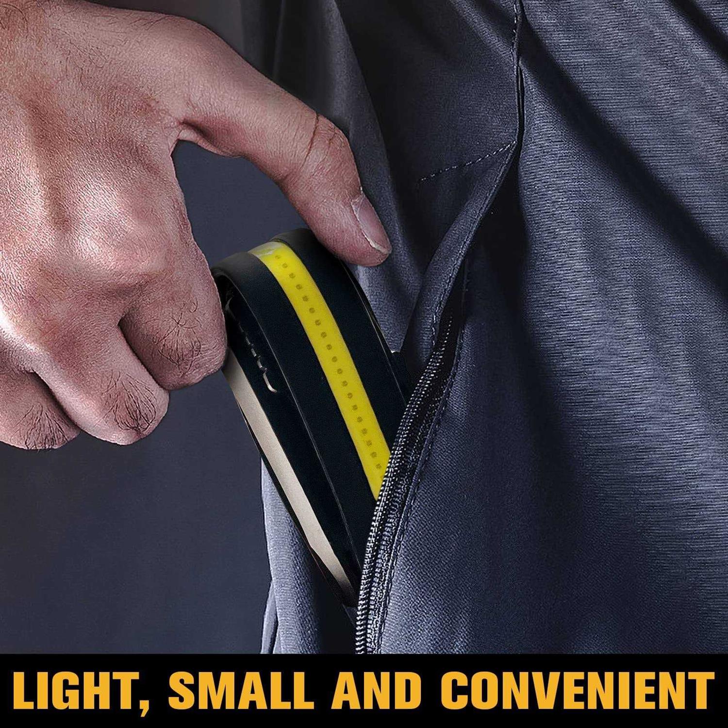 Lammyner LED Headlamp Rechargeable 2PCS Extremely Bright Rechargeable Headlamp - Image 4