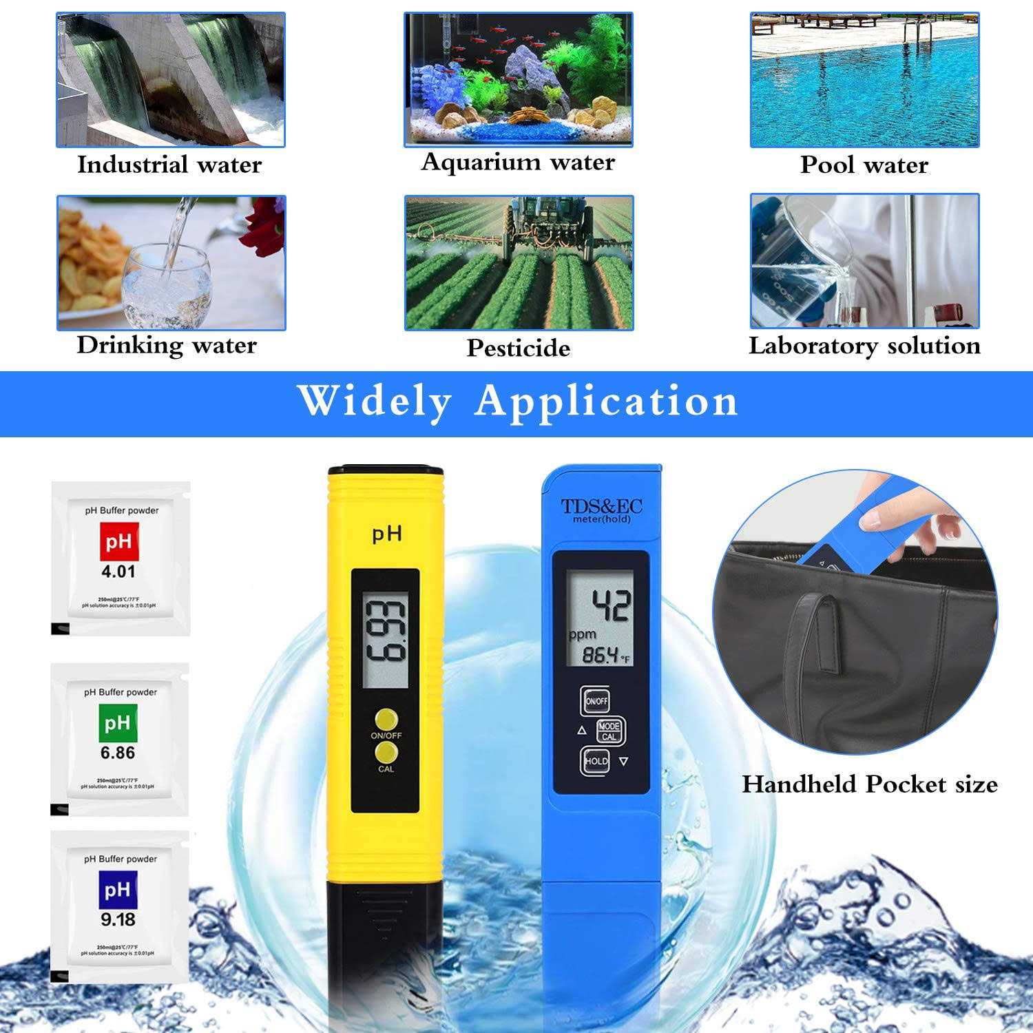 Extenuating Threads PH Meter TDS PPM Meter Soil PH Tester - Image 4