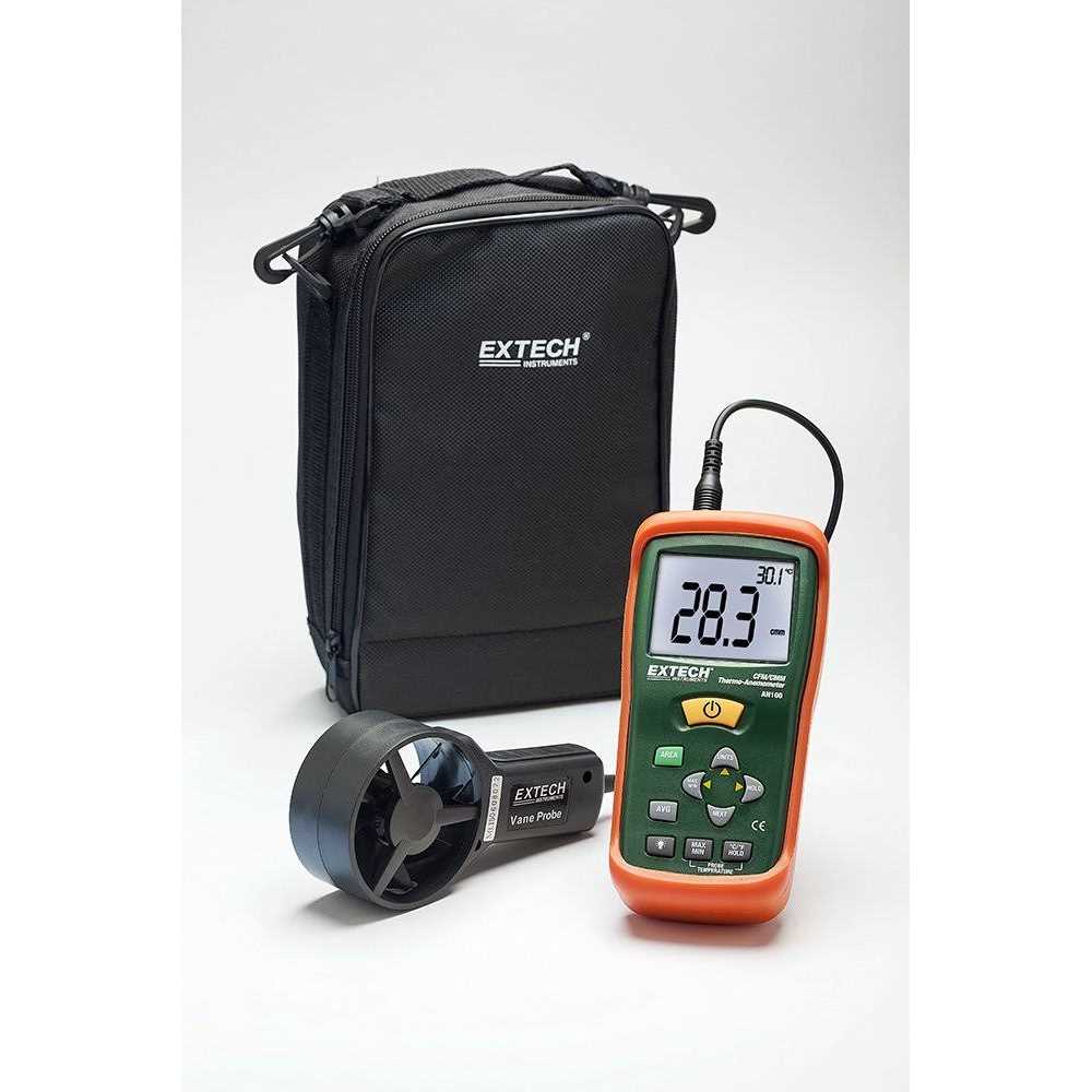 Extech AN100 Anemometer CFM/CMM - Image 3