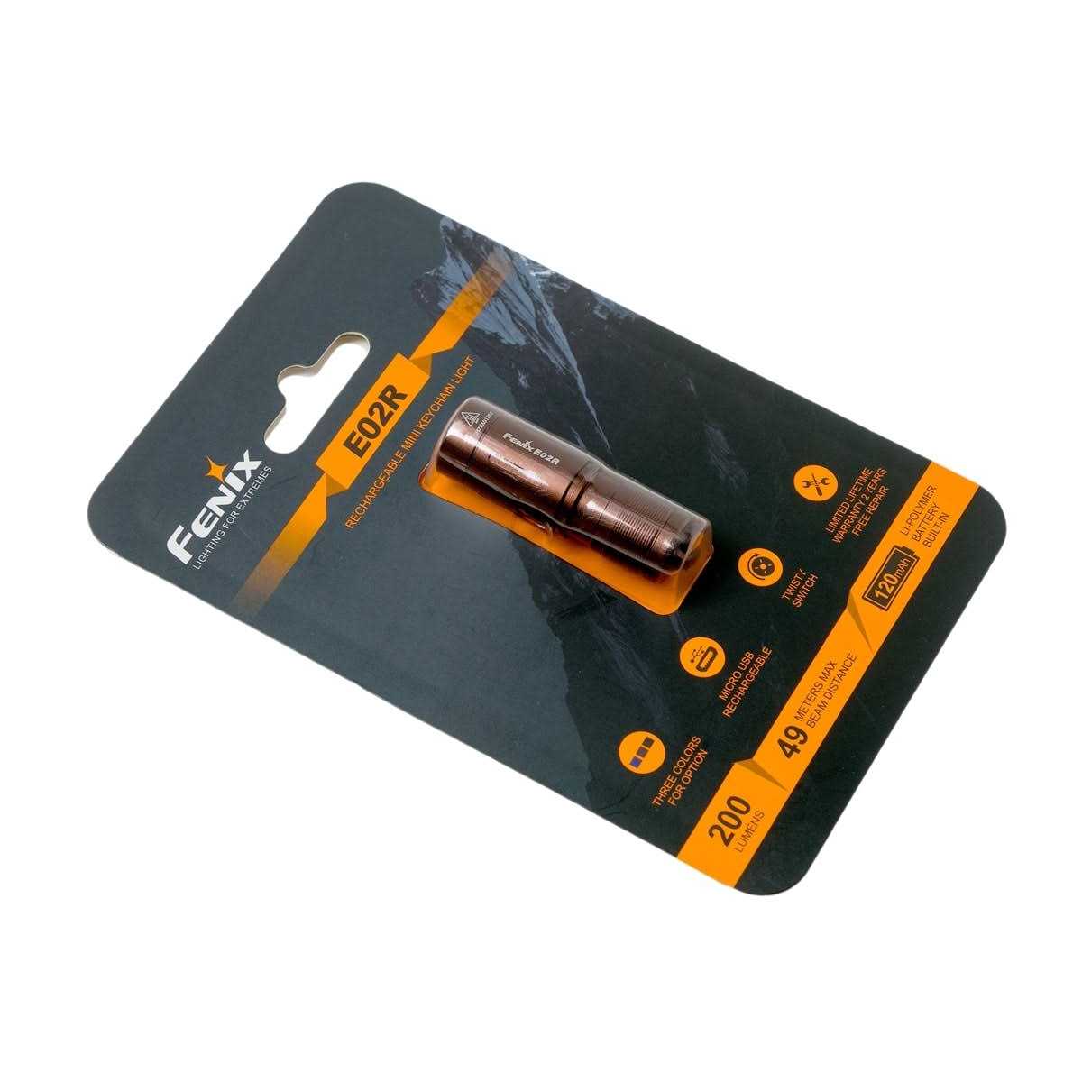 Fenix E02R Rechargeable Flashlight - Image 3