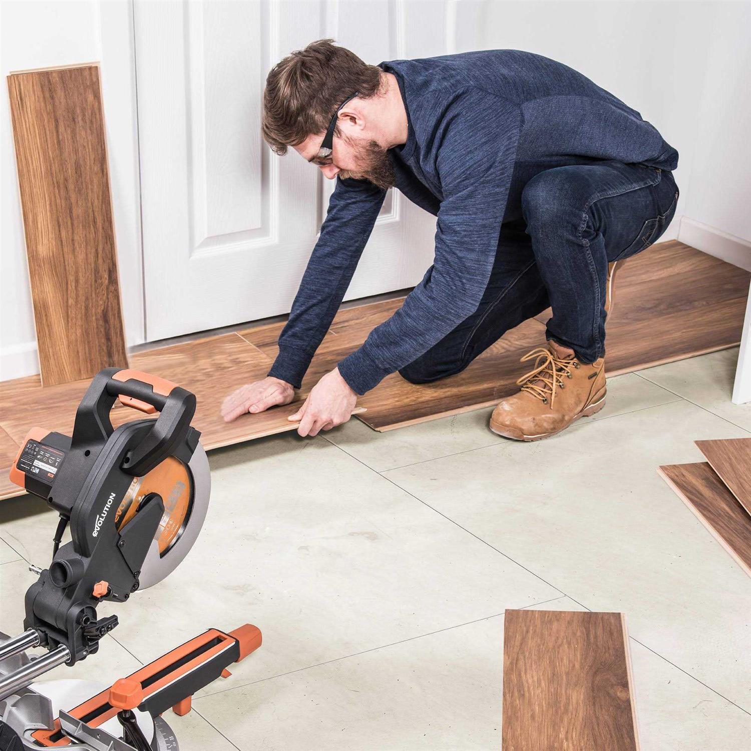 Evolution Power Tools R185SMS+ 7-1/4 Multi-Material Compound Sliding Miter Saw - Image 4