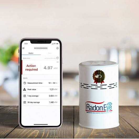 RadonEye Smart Home Radon Gas Detector, Fast and Accurate by Ecosense - Image 3
