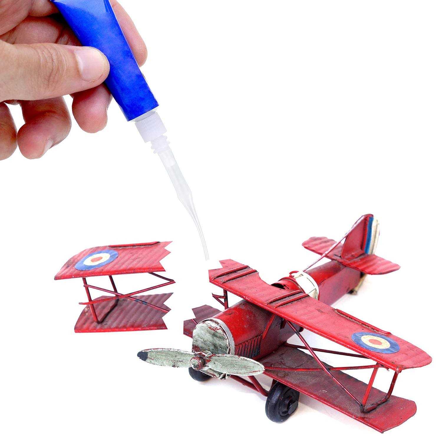 Glue Micro-Tips Plastic Glue Bottle Tips Glue Extender Precision Applicator for Crafting - Image 5
