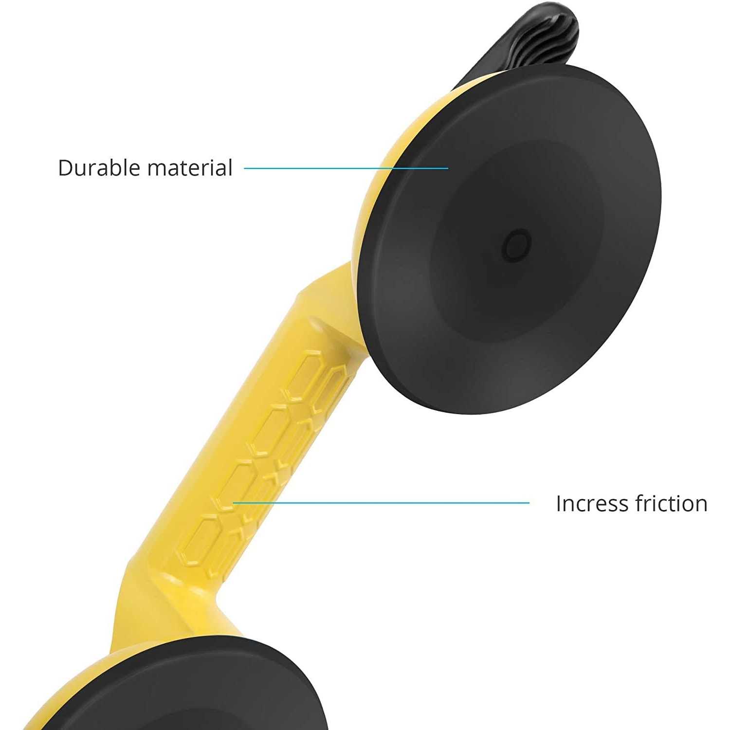 FCHO Floor Gap Fixer Tool for Laminate Floor Gap Repair Include Suction Cup and Mallet - Image 3