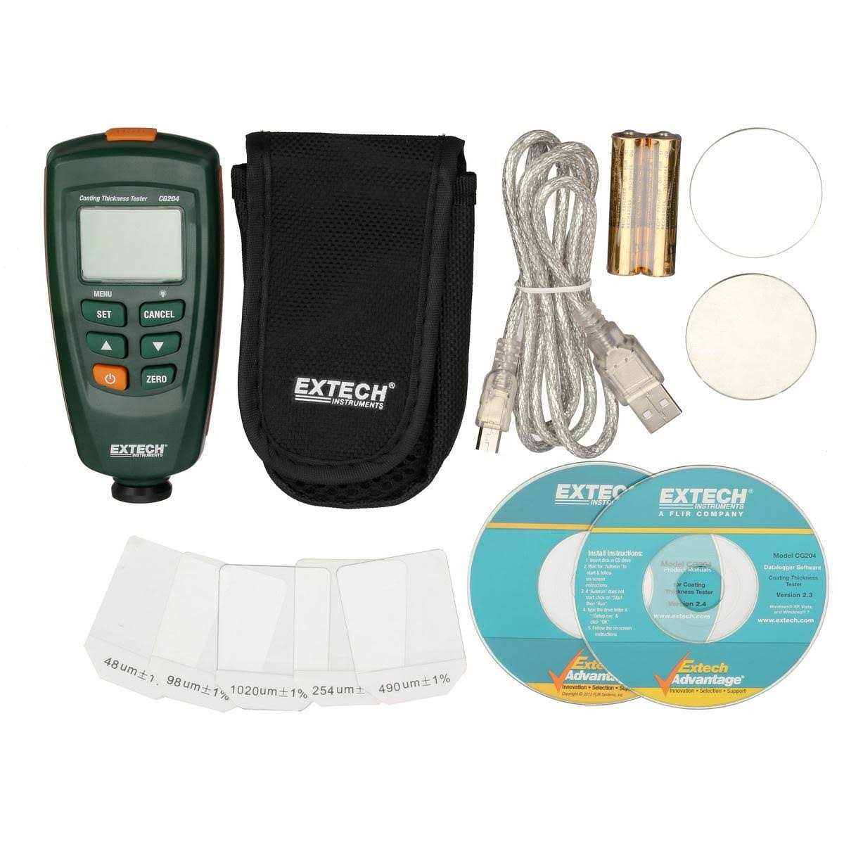 Extech CG204 Coating Thickness Tester - Image 4