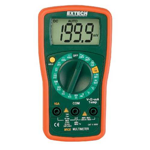 Extech MN35 Digital Mini Multimeter - Image 3