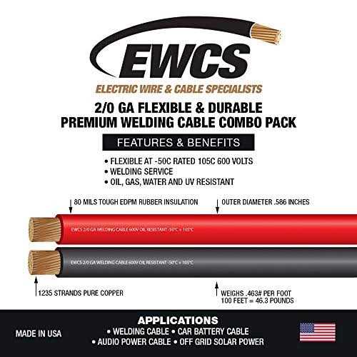 EWCS Gauge Premium Extra Flexible Welding Cable 600 Volt - Image 3