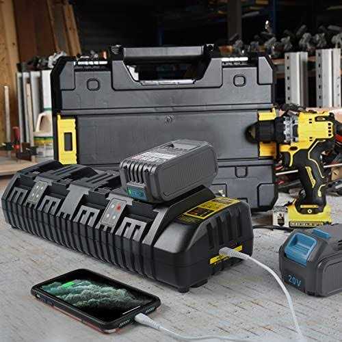 DCB104 Battery Charger Replacement for Dewalt Battery Charger DCB102 DCB118 - Image 3