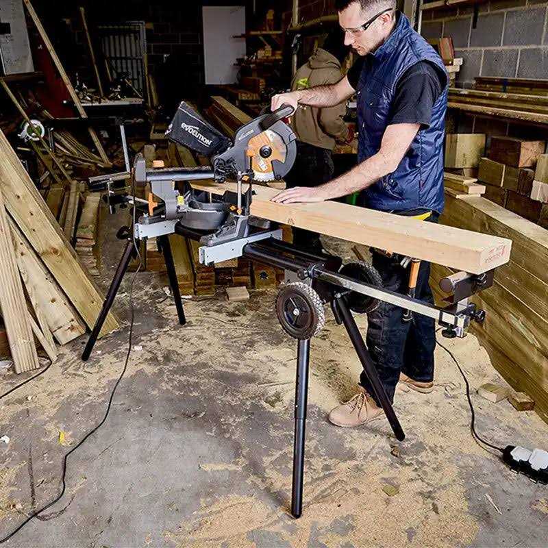Evolution 005-0005 Universal Heavy-Duty Miter Saw Stand PLUS - Image 5