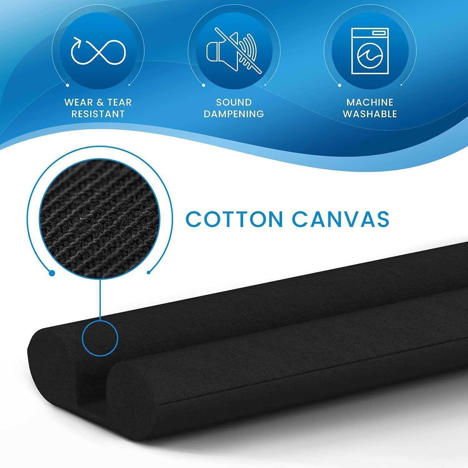 Everlasting Comfort Under Door Draft Blocker 2 inch Foam Strip for Doors 30 inch to 36 inch - Image 5