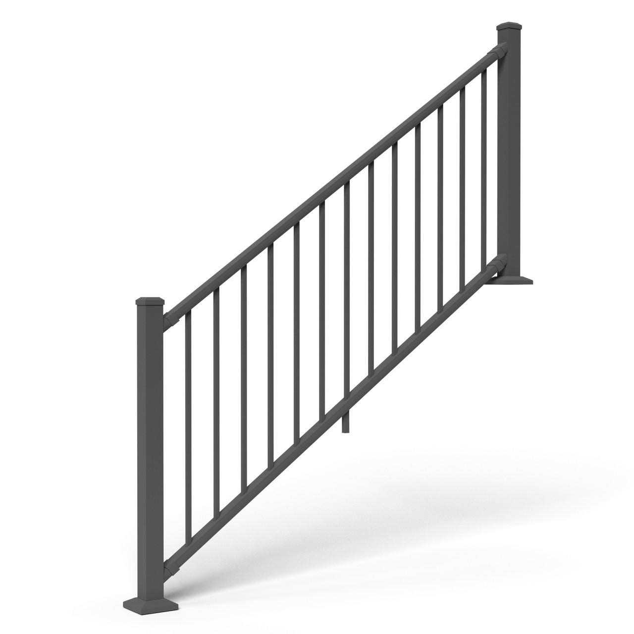 Deckorators Textured Black Aluminum Rapid Rail Kit - Image 4