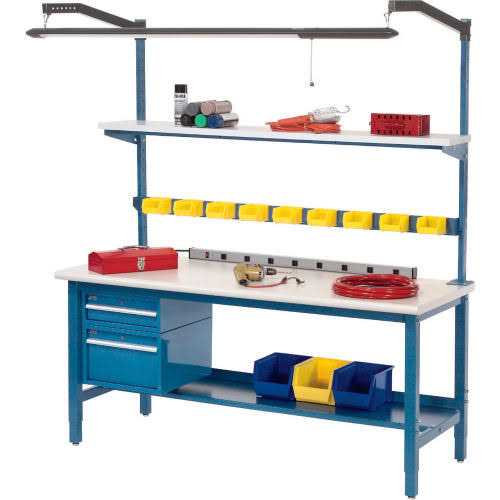 Global Industrial Plastic Laminate Square Edge Workbench Top - Image 3