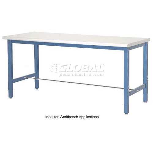 Global Industrial Plastic Laminate Square Edge Workbench Top - Image 4