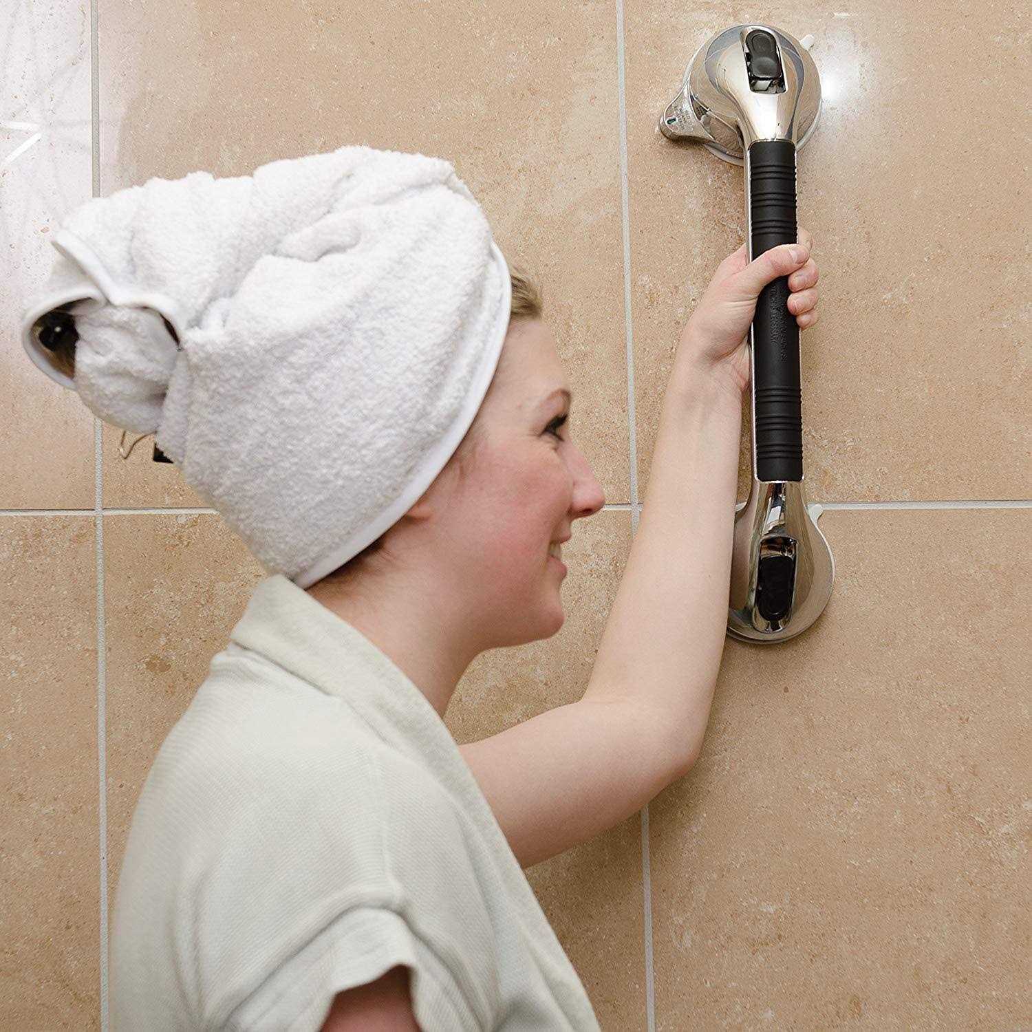 HealthSmart Suction Cup Grab Bar - Image 3