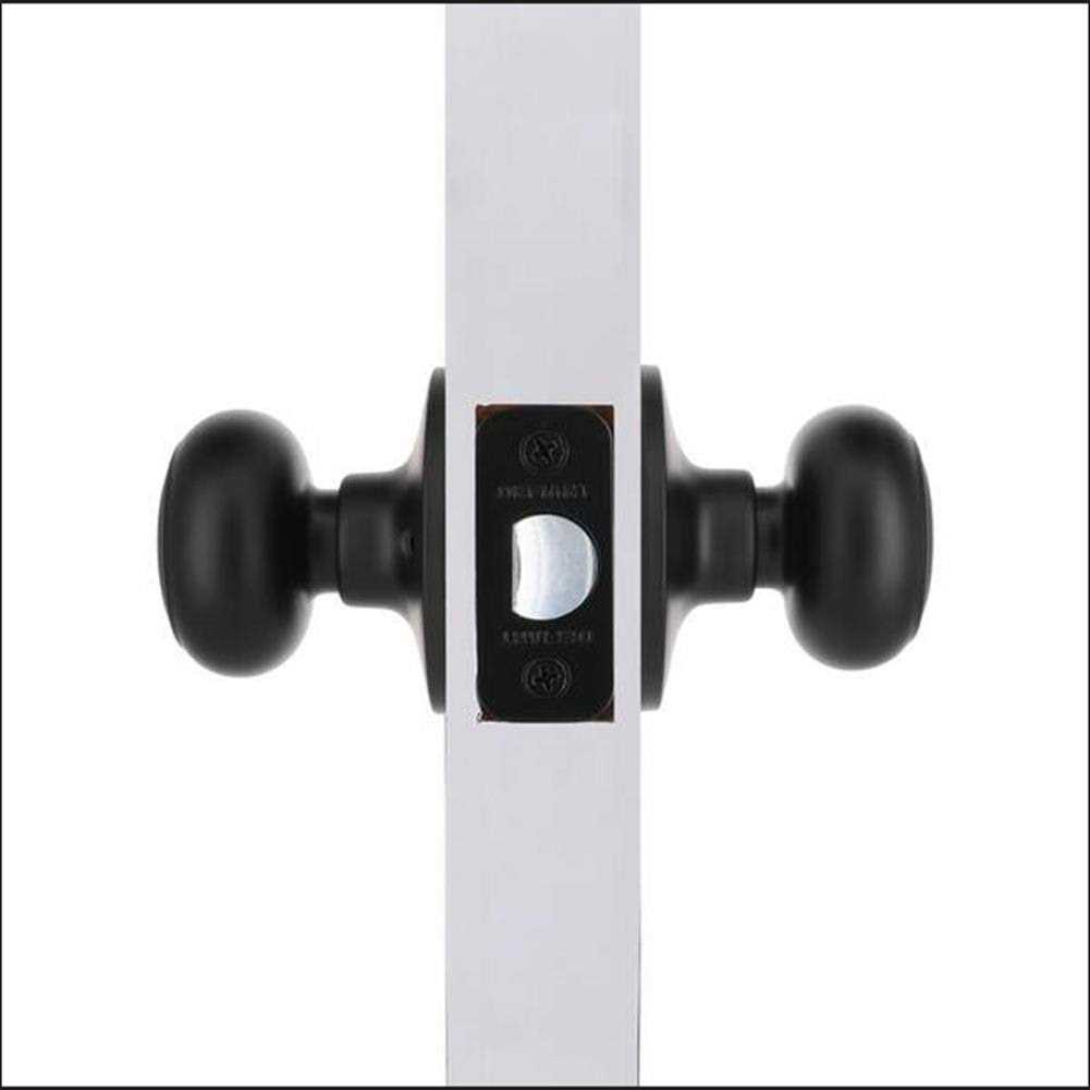 Defiant Hartford Matte Black Hall/Closet Door Knob - Image 3
