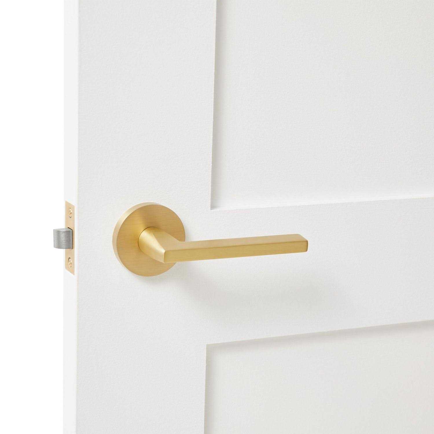 Explore Hardware AHI63034 Champagne Door Lever Function - Image 3