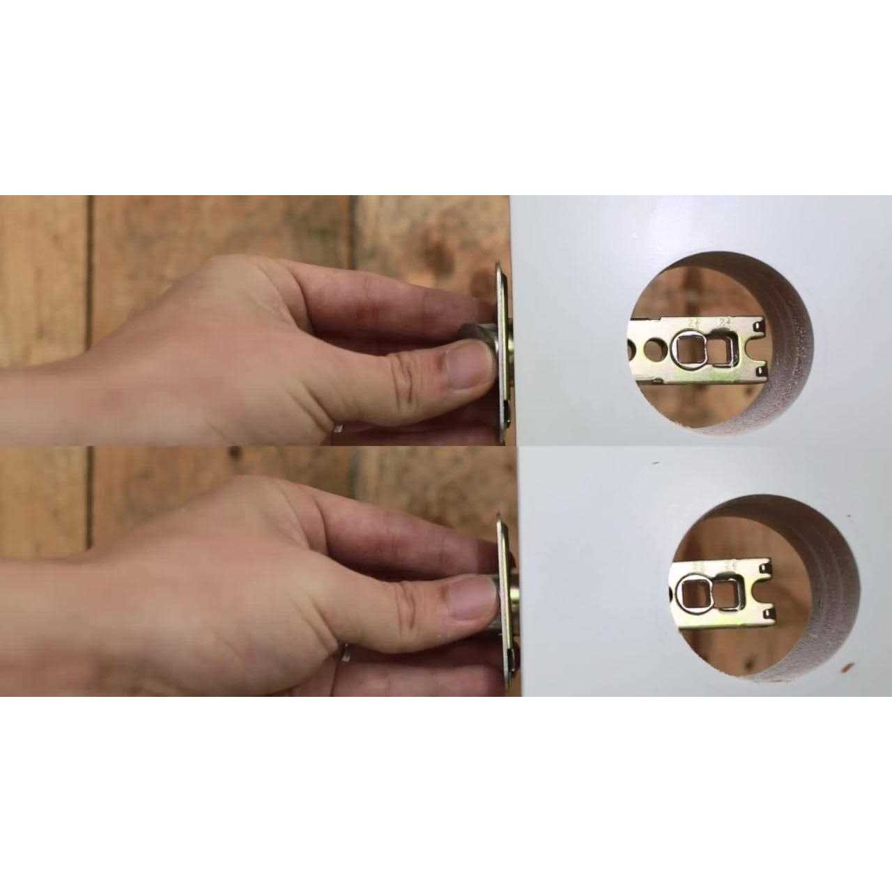 Defiant Hartford Matte Black Hall/Closet Door Knob Contractor Pack - Image 4