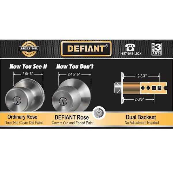 Defiant Hartford Matte Black Hall/Closet Door Knob Contractor Pack - Image 5