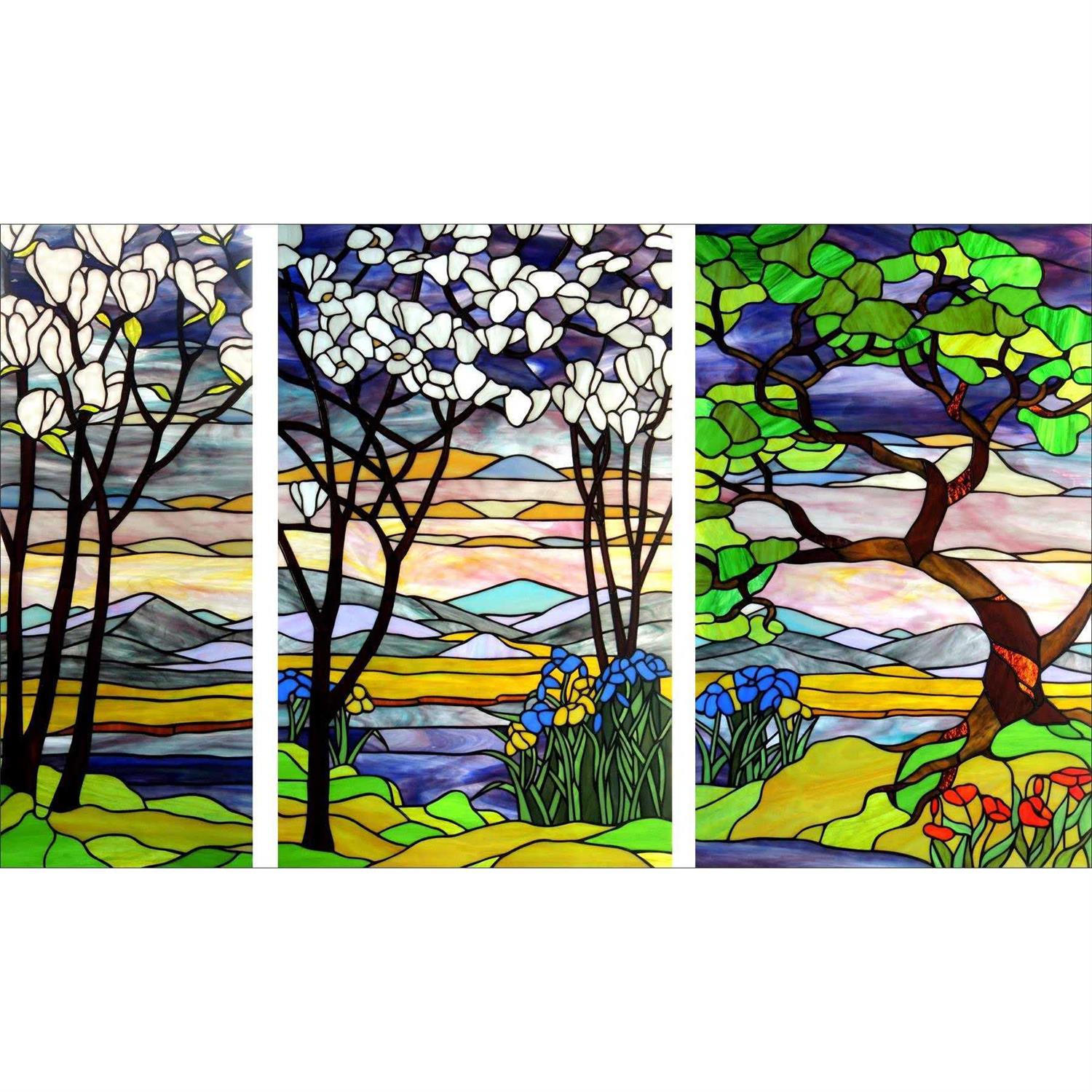 Paljolly 9 Pack Stained Glass Sheets, 4 x 6 inch Mosaic Glass Stained Glass Supplies and Projects - Image 3