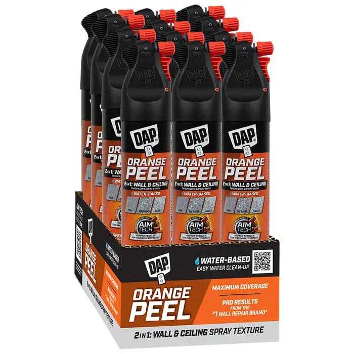 DAP Orange Peel Spray Texture White 25 oz - Image 4