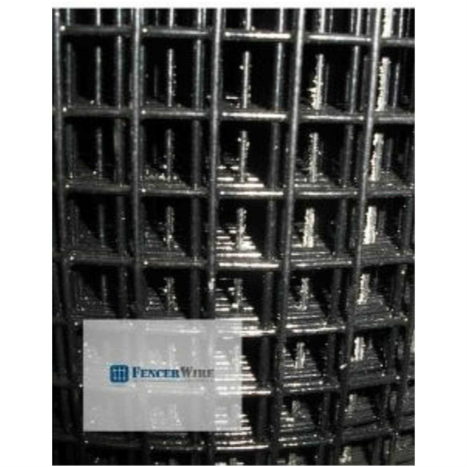 Fencer Wire 16 Gauge Black Vinyl Coated Welded Wire Mesh Size - Image 3