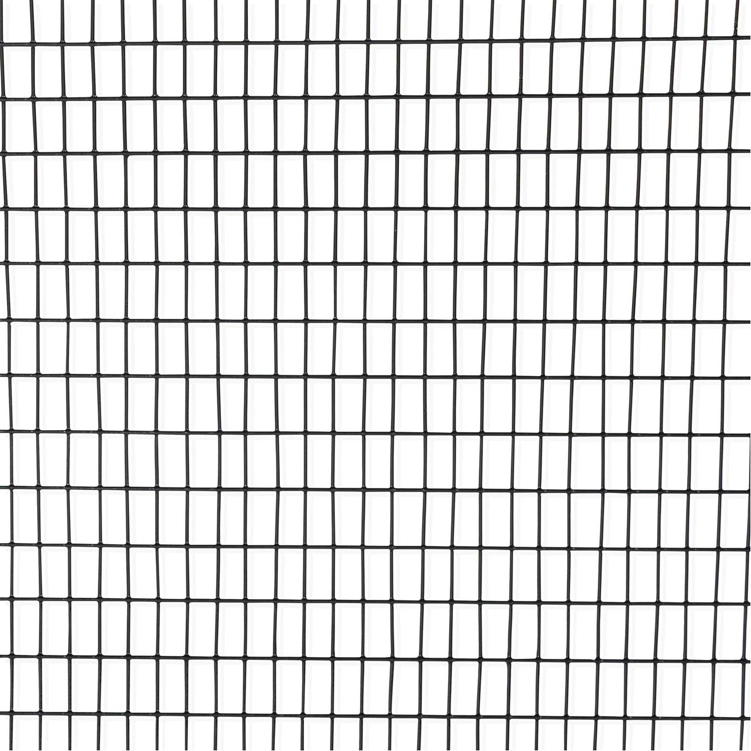 Fencer Wire 16 Gauge Black Vinyl Coated Welded Wire Mesh Size - Image 5