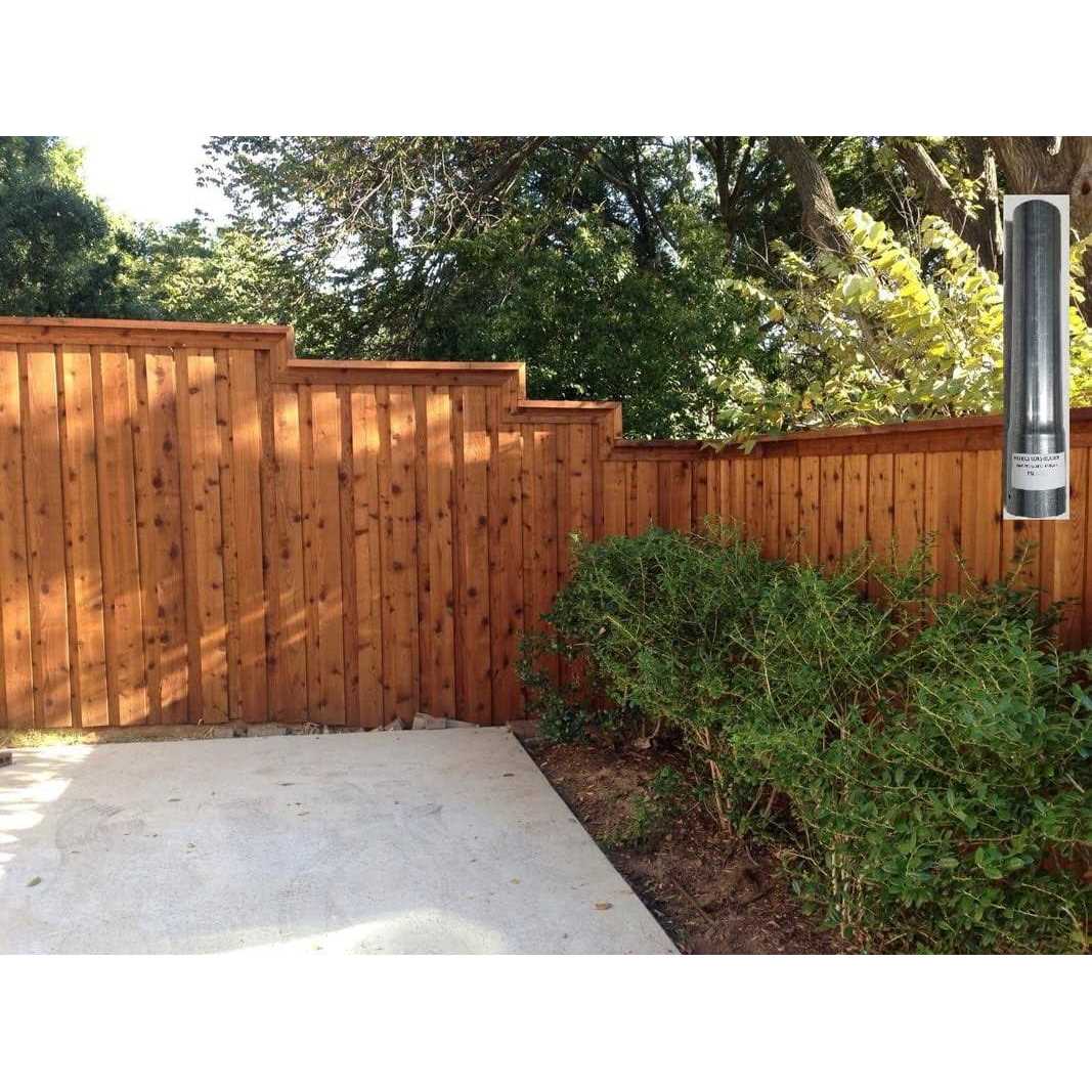 Fence height Post Extender 1-5/8, 1-7/8, and 2-3/8 dia. increase up to 36 in. Galvanized - Image 5