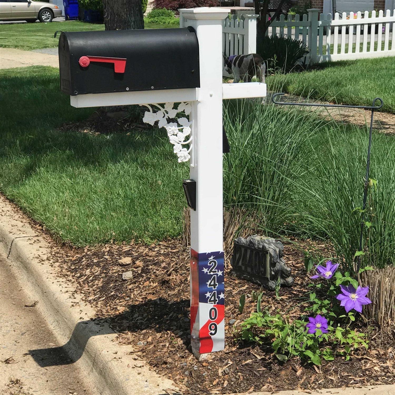 Fence Armor Pro Protection Post Guard Powder Coated Galvanized Steel Post Protector For Fence Post FA6X6 - Image 5