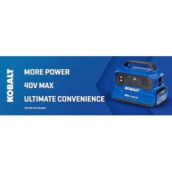 Kobalt 40v 300W Power Inverter KPI 1040-03 - Image 5