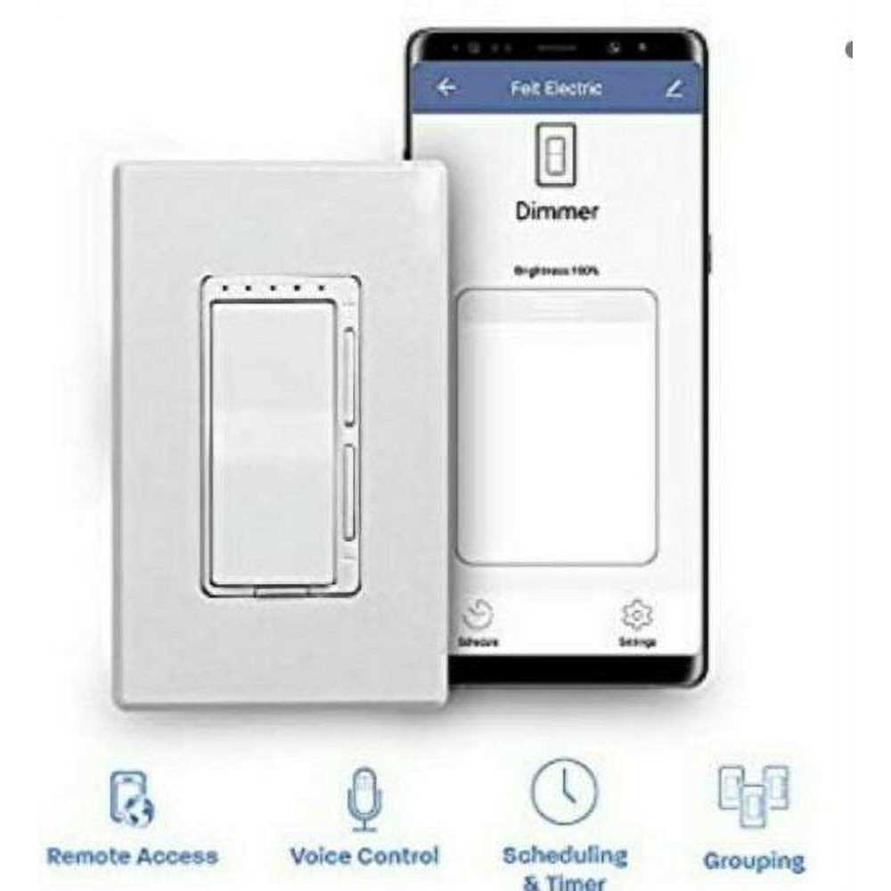 Feit Electric Dimmer Switch White 150 W Smart - Image 4