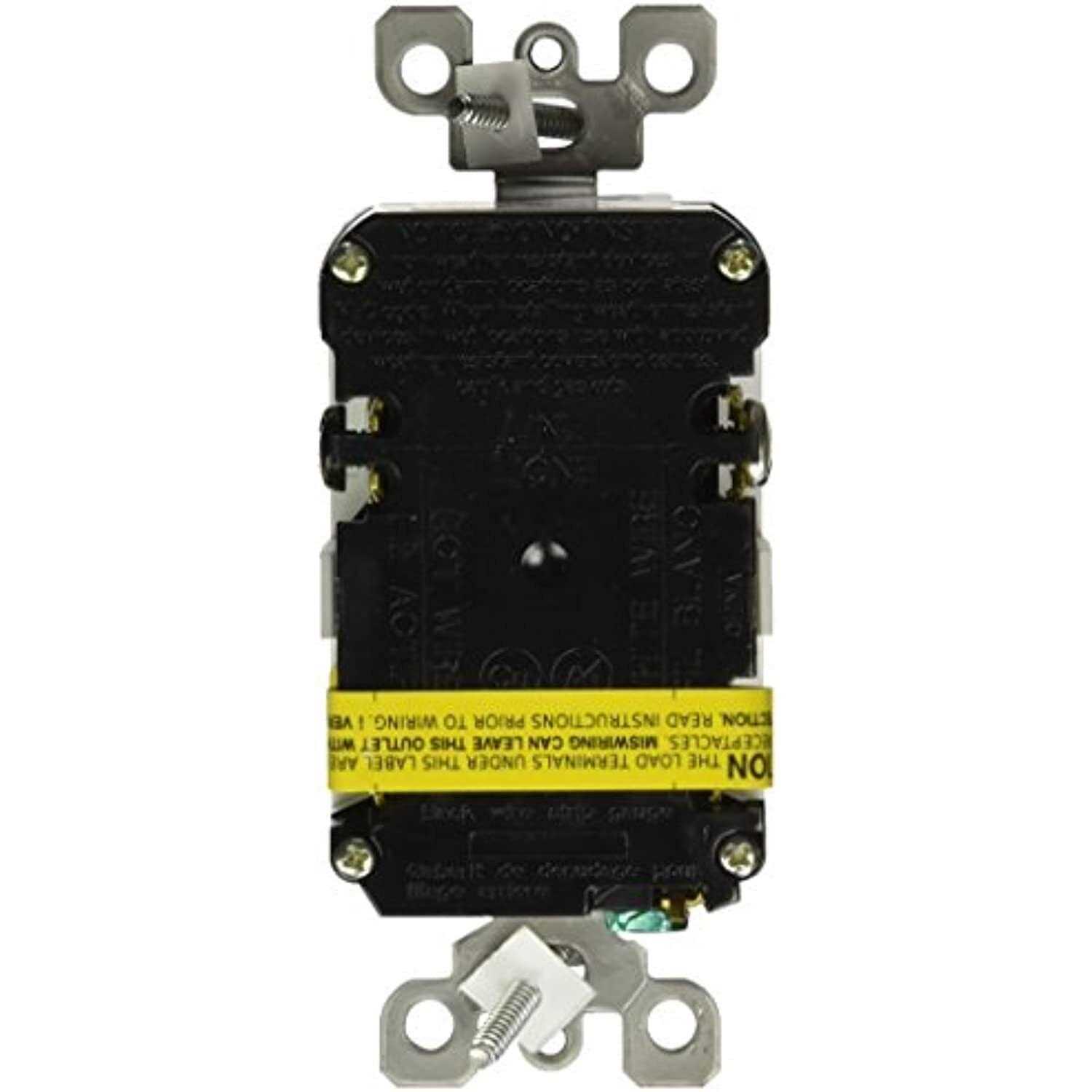 15-Amp GFCI Outlet Leviton GFWT1-0KW - Image 4