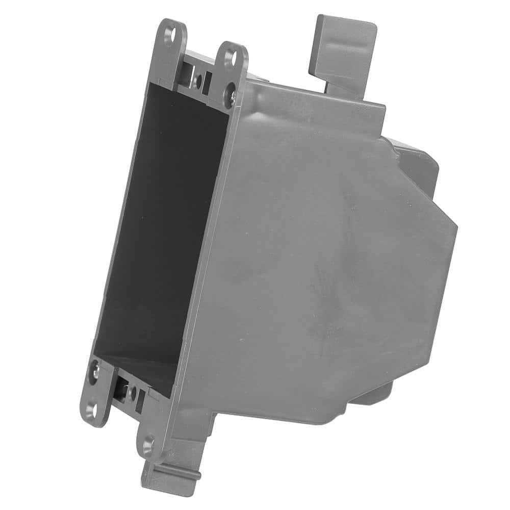 Feit Electric 14 cu. in. PVC Gray 1-Gang Old Work Electrical Outlet Box - Image 4