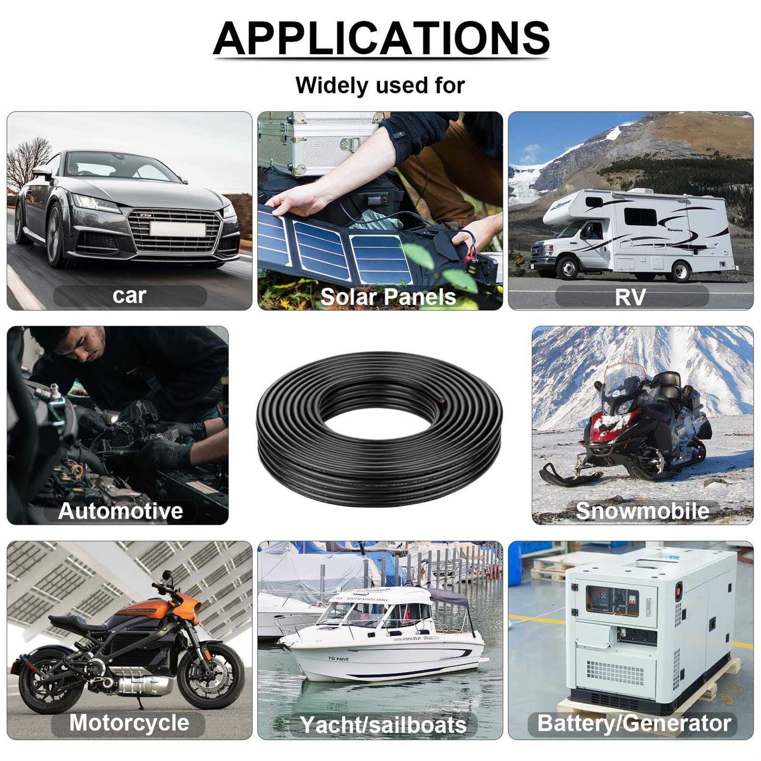 16 Gauge Wire 2 Conductor Electrical Wire 16AWG Electrical Wire Stranded PVC Cord Oxygen-Free Copper Cable - Image 4