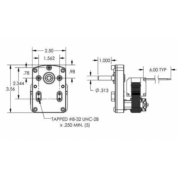 Dayton 52JE17 AC RPM - Image 3