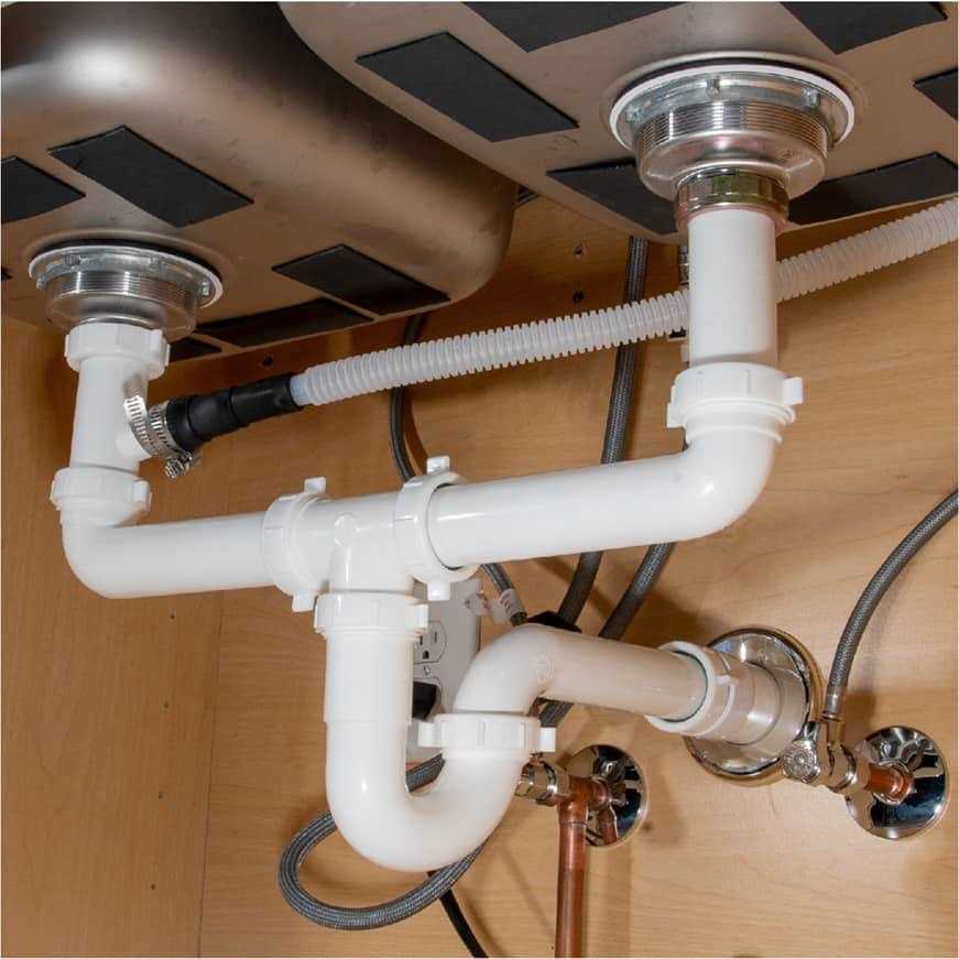 Dearborn P9703WBG 1-1/2 P-Trap with Threaded PVC Adapter, and Reversible J-Bend - Image 3