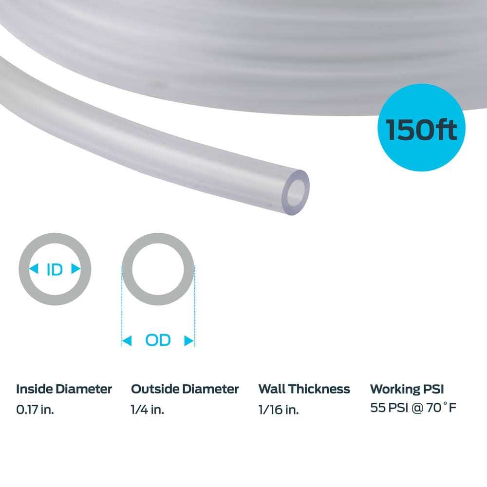 EZ-flo ID PVC Clear Vinyl Tubing - Image 3