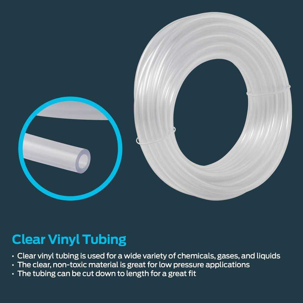 EZ-flo ID PVC Clear Vinyl Tubing - Image 5