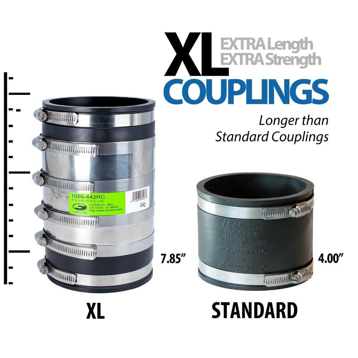 Fernco 1056 XL Coupling - Image 4