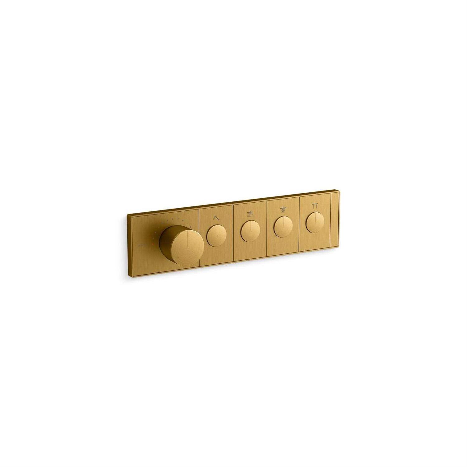 Kohler Anthem Four-outlet Recessed mechanical Thermostatic Valve Control - Image 3