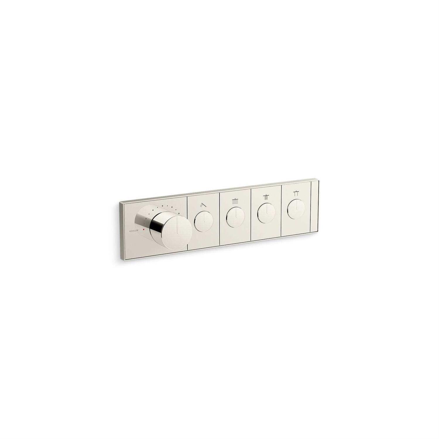 Kohler Anthem Four-outlet Recessed mechanical Thermostatic Valve Control - Image 4