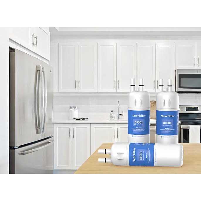Dearfilter 5Packs EDR1RXD1 Water Filter 1 W10295370A - Image 3
