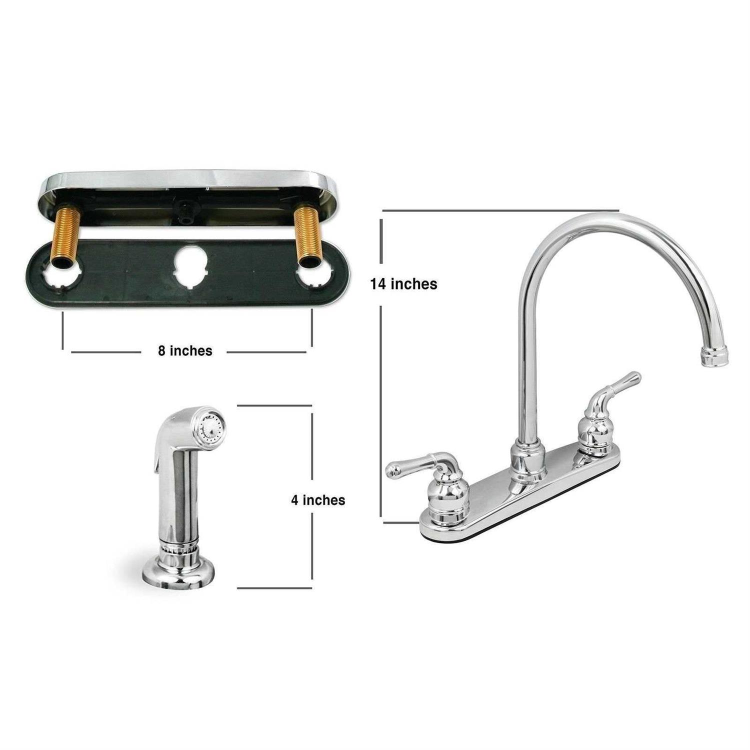 Everflow 17188 Kitchen Faucet with Spray - Image 5